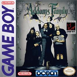 Box cover for Addams Family, The on the Nintendo Game Boy.