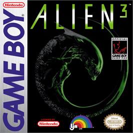 Box cover for Alien 3 on the Nintendo Game Boy.