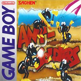Box cover for Ant Soldiers on the Nintendo Game Boy.