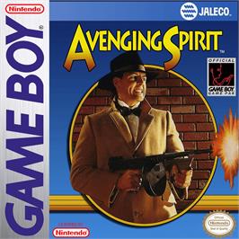 Box cover for Avenging Spirit on the Nintendo Game Boy.