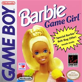 Box cover for Barbie - Game Girl on the Nintendo Game Boy.