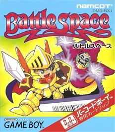 Box cover for Battle Space on the Nintendo Game Boy.