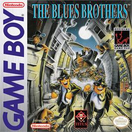 Box cover for Blues Brothers, The on the Nintendo Game Boy.