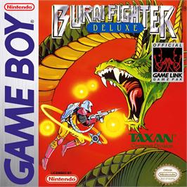 Box cover for Burai Fighter Deluxe on the Nintendo Game Boy.