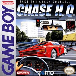 Box cover for Chase H.q. on the Nintendo Game Boy.