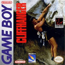 Box cover for Cliffhanger on the Nintendo Game Boy.