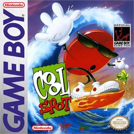 Box cover for Cool Spot on the Nintendo Game Boy.