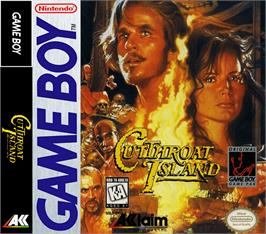 Box cover for Cutthroat Island on the Nintendo Game Boy.