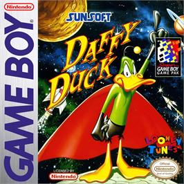 Box cover for Daffy Duck on the Nintendo Game Boy.