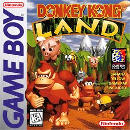 Box cover for Donkey Kong Land on the Nintendo Game Boy.