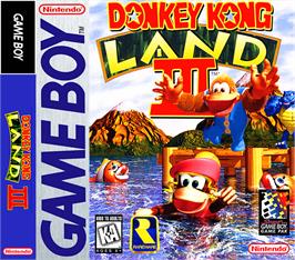 Box cover for Donkey Kong Land 3 on the Nintendo Game Boy.