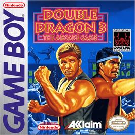 Box cover for Double Dragon 3 - The Arcade Game on the Nintendo Game Boy.