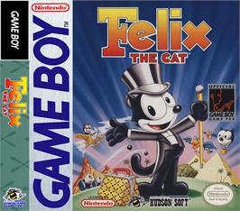 Box cover for Felix the Cat on the Nintendo Game Boy.