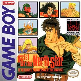 Box cover for Fist Of The North Star on the Nintendo Game Boy.
