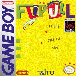 Box cover for Flipull on the Nintendo Game Boy.