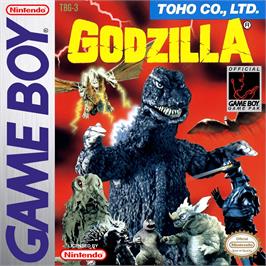 Box cover for Godzilla on the Nintendo Game Boy.