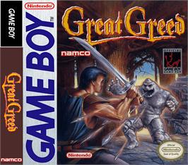 Box cover for Great Greed on the Nintendo Game Boy.