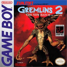 Box cover for Gremlins 2 - The New Batch on the Nintendo Game Boy.