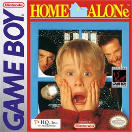 Box cover for Home Alone on the Nintendo Game Boy.