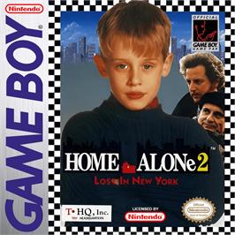 Box cover for Home Alone 2 - Lost In New York on the Nintendo Game Boy.