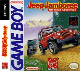 Box cover for Jeep Jamboree: Off Road Adventure on the Nintendo Game Boy.