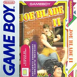 Box cover for Joe Blade 2 on the Nintendo Game Boy.