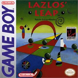 Box cover for Lazlos' Leap on the Nintendo Game Boy.