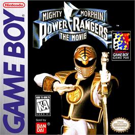 Box cover for Mighty Morphin Power Rangers - The Movie on the Nintendo Game Boy.
