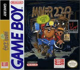 Box cover for Miner 2049er on the Nintendo Game Boy.