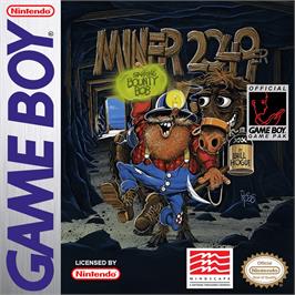 Box cover for Miner 2049er on the Nintendo Game Boy.