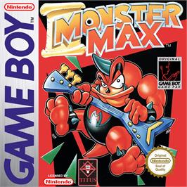 Box cover for Monster Max on the Nintendo Game Boy.