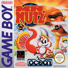 Box cover for Mr. Nutz on the Nintendo Game Boy.
