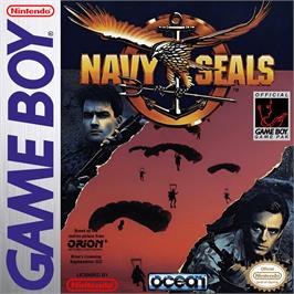 Box cover for Navy Seals on the Nintendo Game Boy.