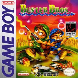 Box cover for Pang on the Nintendo Game Boy.