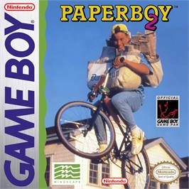 Box cover for Paperboy 2 on the Nintendo Game Boy.