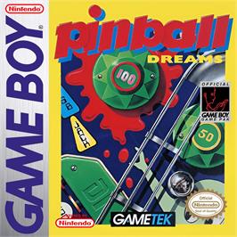 Box cover for Pinball Dreams on the Nintendo Game Boy.
