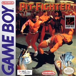 Box cover for Pit-fighter on the Nintendo Game Boy.
