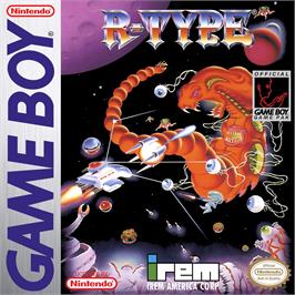 Box cover for R-type on the Nintendo Game Boy.