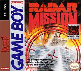 Box cover for Radar Mission on the Nintendo Game Boy.
