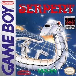Box cover for Serpent on the Nintendo Game Boy.
