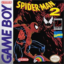 Box cover for Spider-man 2 on the Nintendo Game Boy.