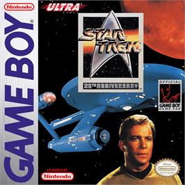 Box cover for Star Trek - 25th Anniversary on the Nintendo Game Boy.