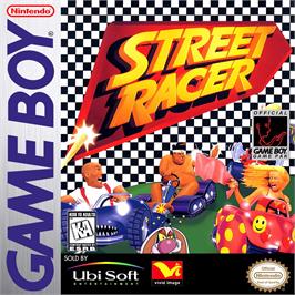 Box cover for Street Racer on the Nintendo Game Boy.