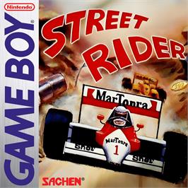 Box cover for Street Rider on the Nintendo Game Boy.
