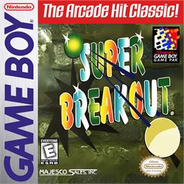 Box cover for Super Breakout! on the Nintendo Game Boy.