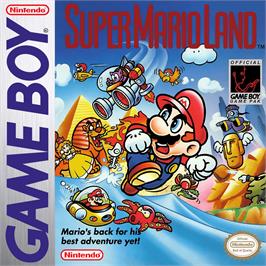 Box cover for Super Mario Land on the Nintendo Game Boy.