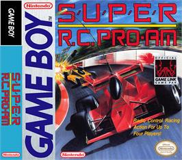Box cover for Super R.C. Pro-Am on the Nintendo Game Boy.