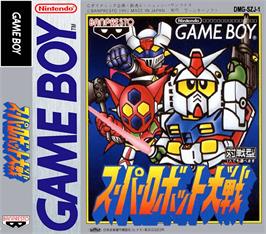 Box cover for Super Robot Wars on the Nintendo Game Boy.