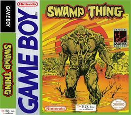 Box cover for Swamp Thing on the Nintendo Game Boy.