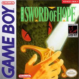 Box cover for Sword Of Hope, The on the Nintendo Game Boy.